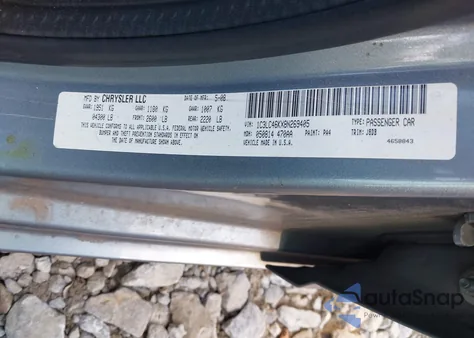 2008 Chrysler Sebring Lx из США, поврежденный, VIN 1C3LC46KX8N269405